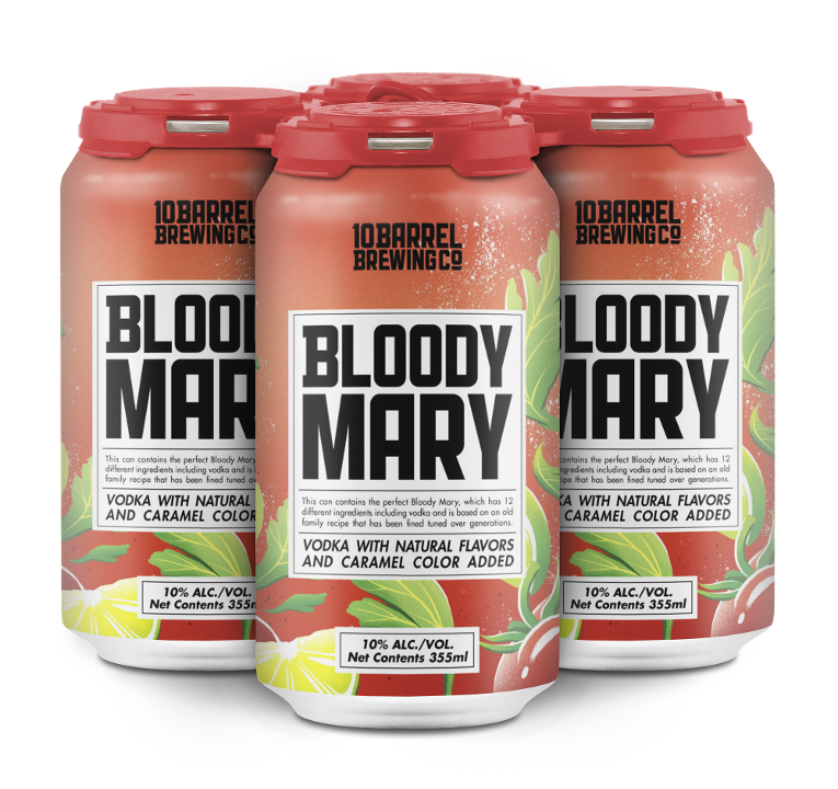 Bloody Mary 4pk-12oz Cocktail (10% ABV)