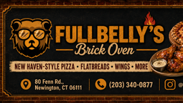 Fullbelly's Brick Oven- Newington Located Inside Montana Nights Axe Throwing