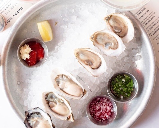 (6) OYSTERS - EAST COAST SWEET & SALTY Shucked