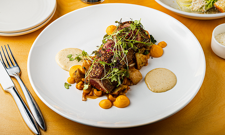 Sesame Crusted Pacific Yellowfin Tuna