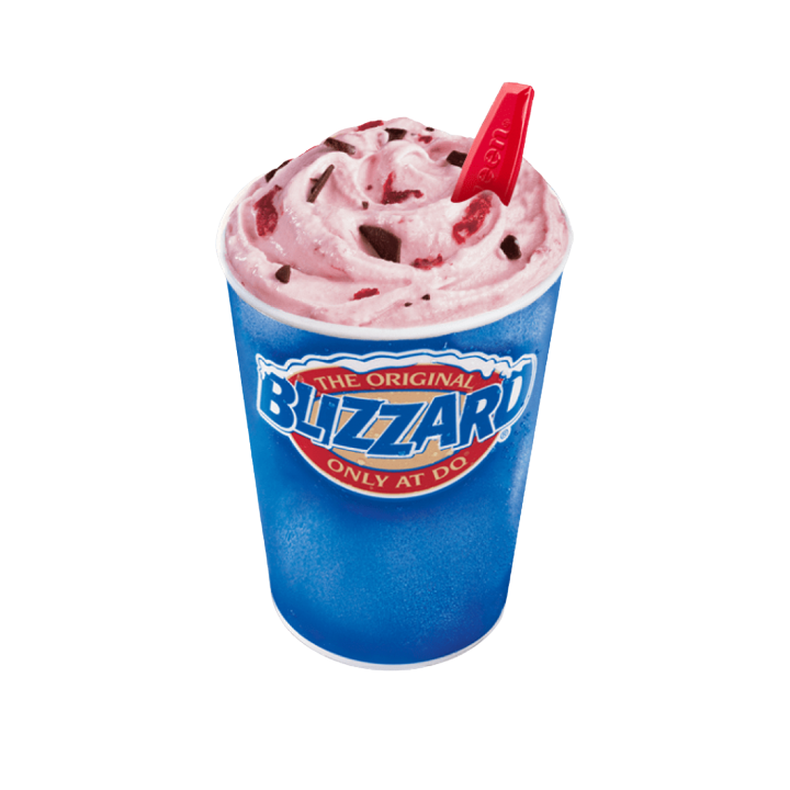 Chocolate Dipped Strawberry Blizzard