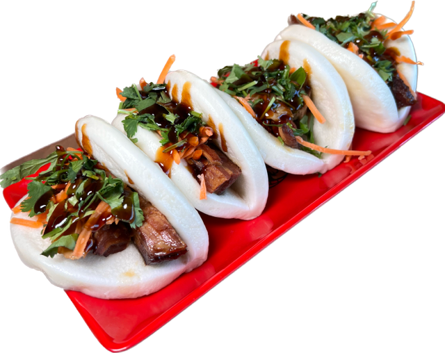 4 PORK BELLY BAO'S