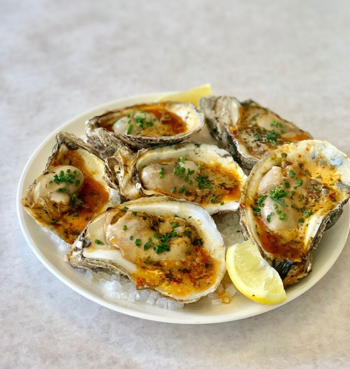CHARGRILLED OYSTERS