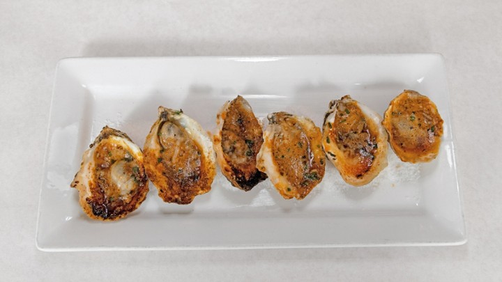 CHARGRILLED OYSTERS