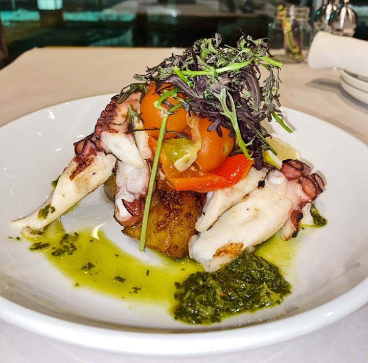 CHARRED OCTOPUS