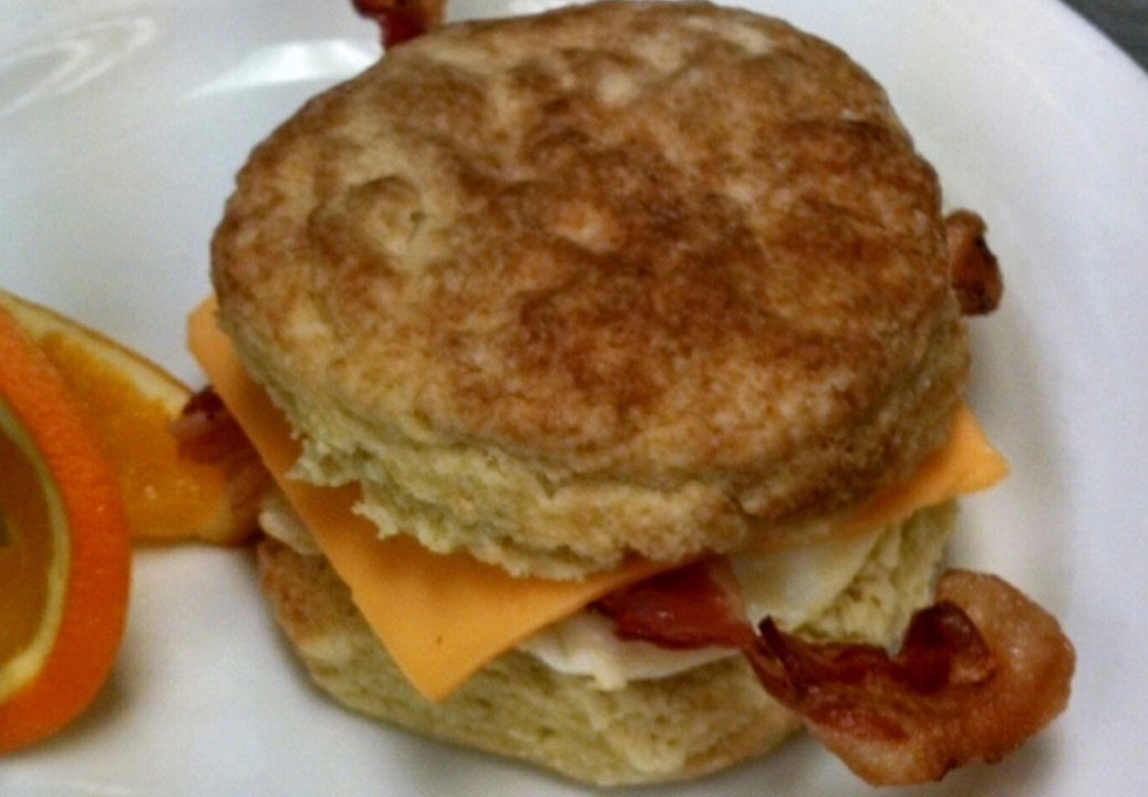 Bacon Biscuit Sandwich