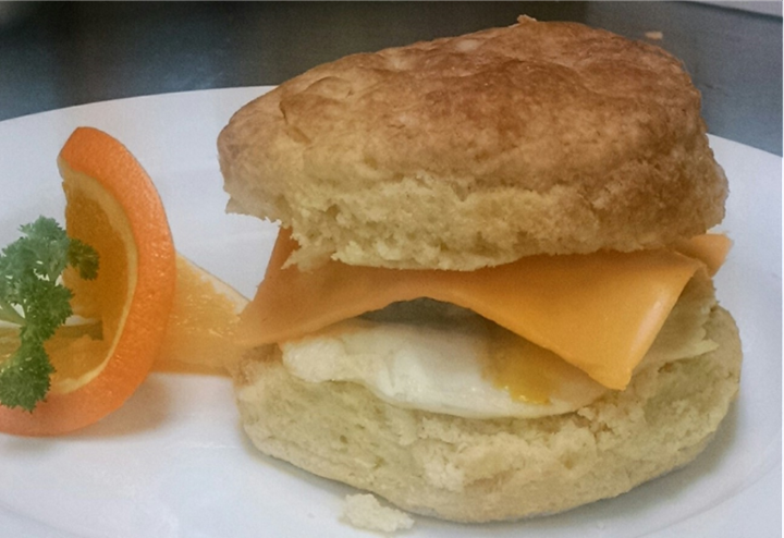 Chorizo Biscuit Sandwich