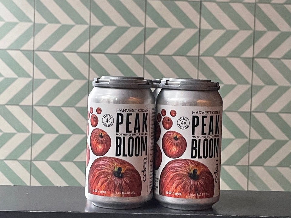 *Eden, 'Peak Bloom' Dry Cider -Newport, VT 4-pk