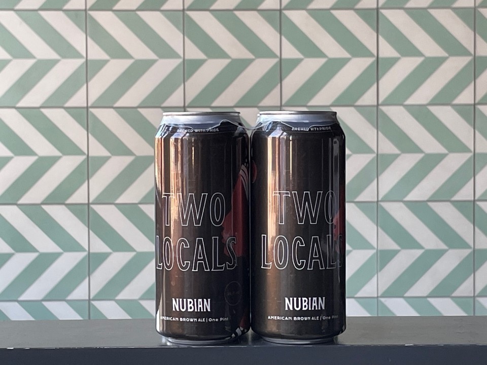 Two Locals Brewing, ´Nubian´ Brown Ale -Philly, PA 4-pk