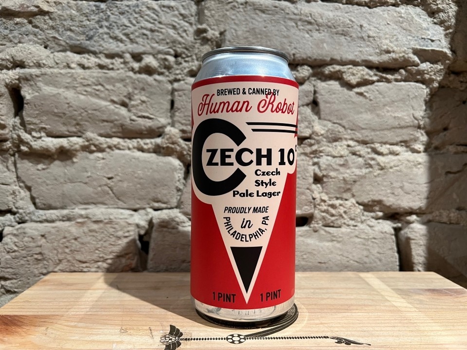 Human Robot, ´Czech 10´Lager -Philly, PA 16oz  can