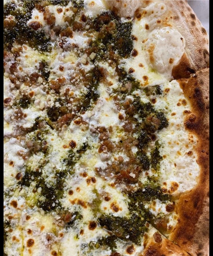 Pistachio Pesto  Pizza