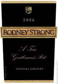 Rodney Strong "A True Gentleman's Port" 2013
