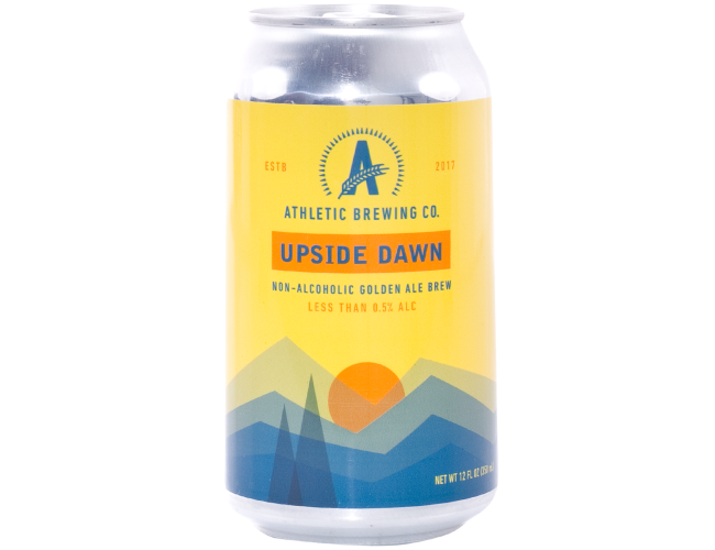 Athletic Brewing NA Upside Dawn Golden Ale