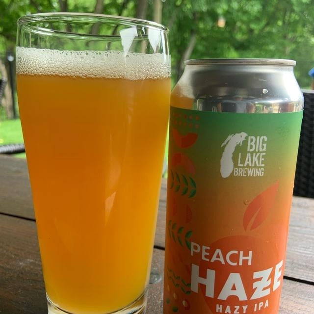 22. Big Lake- Peach Haze