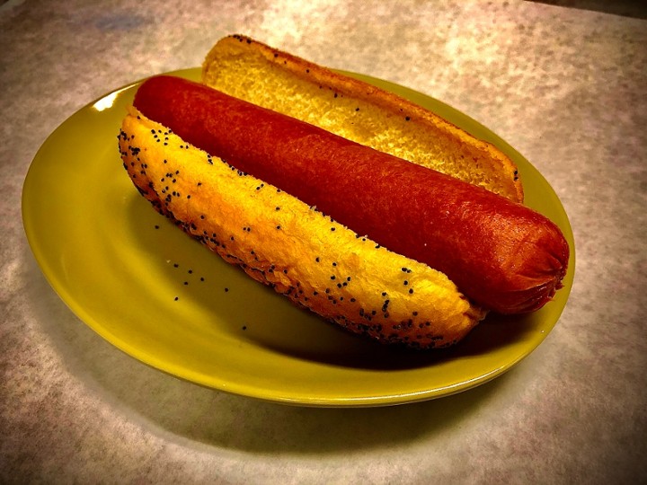 Plain Hot Dog