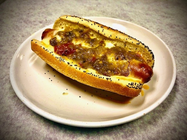 Santa Fe Chile Cheese Dog