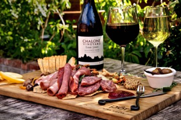 /pôr/ wine house