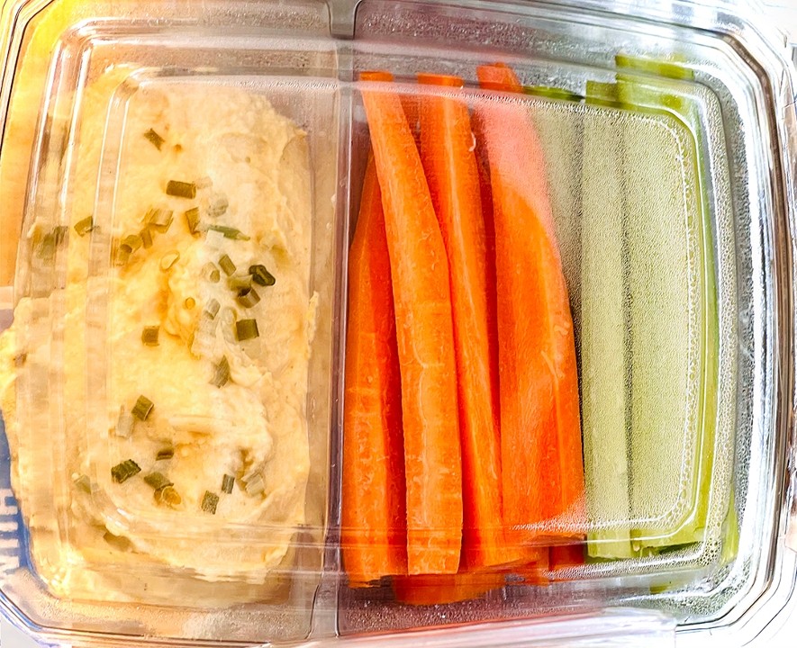 Hummus, Celery & Carrots