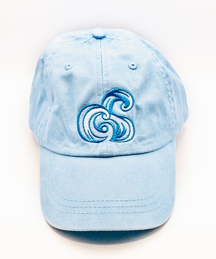 Baseball Cap - Baby Blue with embroidery