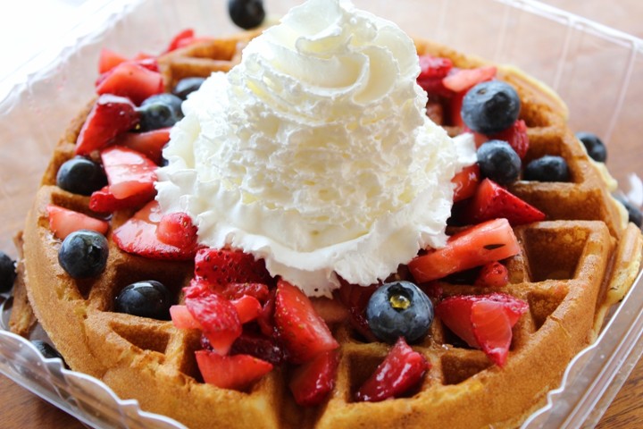 WAFFLE (Belgain style & Homemade)