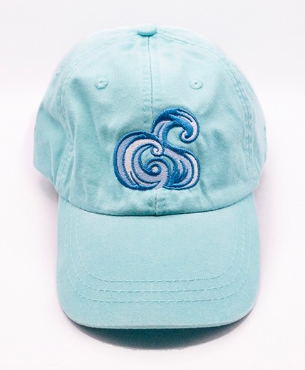Baseball Cap - Seafoam with embroidery