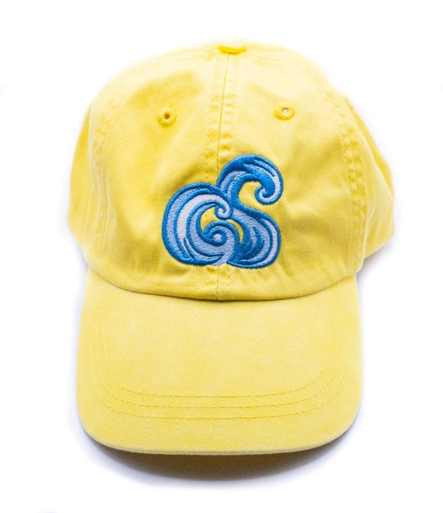 Baseball Cap - Yellow with embroidery