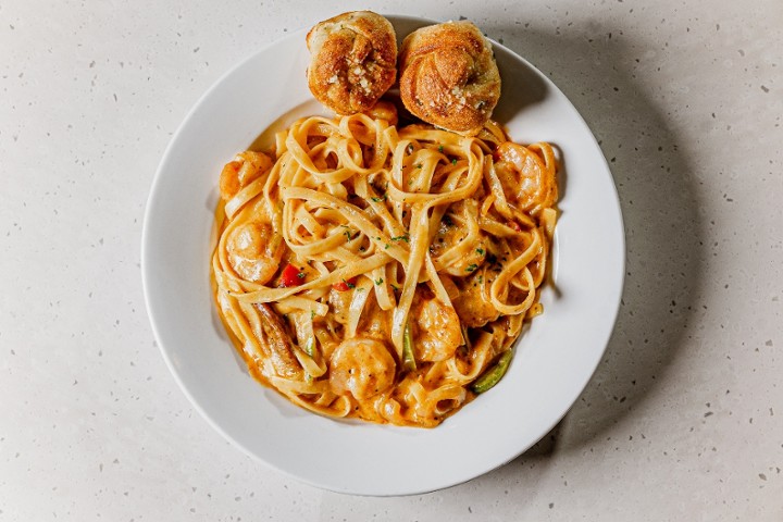 Cajun Shrimp Alfredo