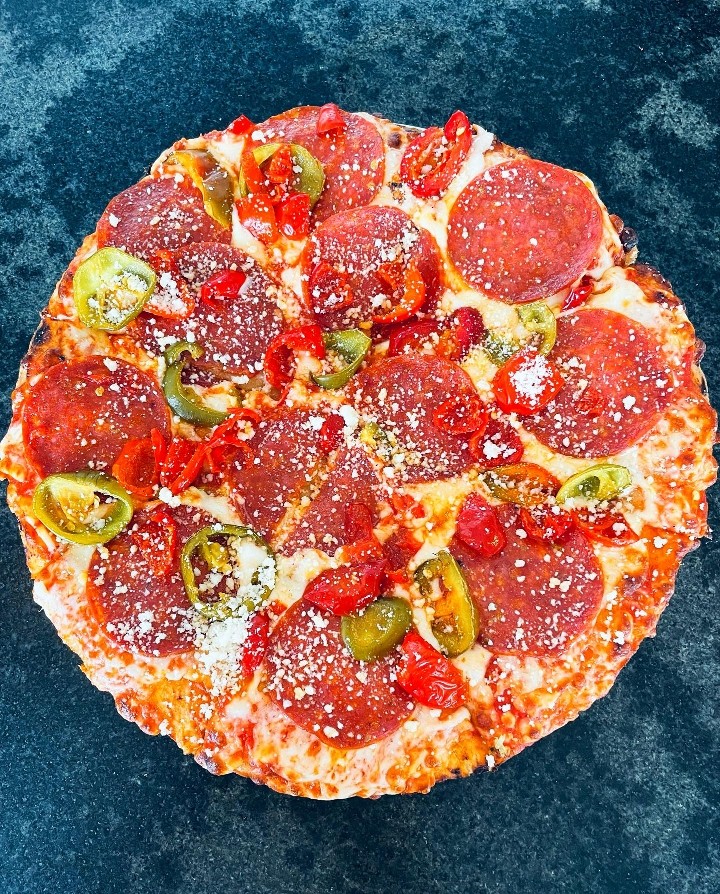 GF Triple Pepper Pizza