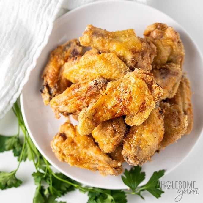 Slow Cooked Buttermilk Fried Chicken Wings