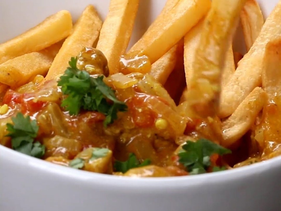 Caribbean Curry Fries