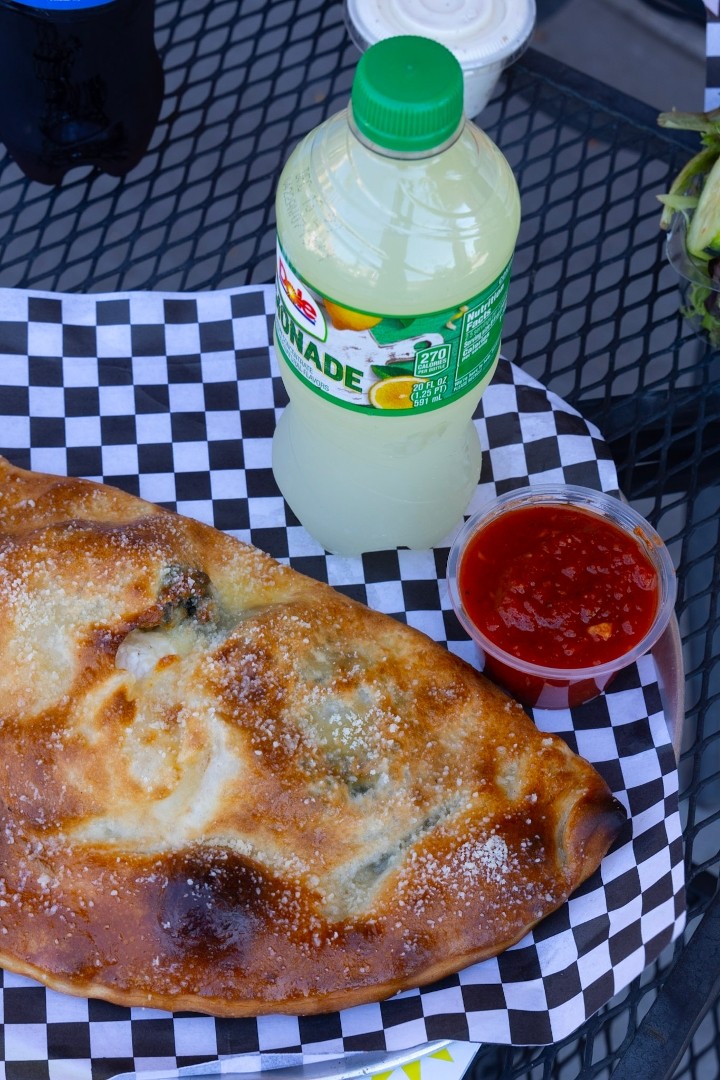 Cheese Calzone & Drink