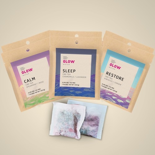 GLOW Water CBD Tea Pack