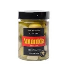 AMANIDA Cocktail Mix (Garlic, Gordal Olives, Onions & Cucumbers) in EVOO