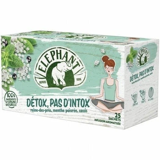 Elephant Detox herbal tea (25 sachets)