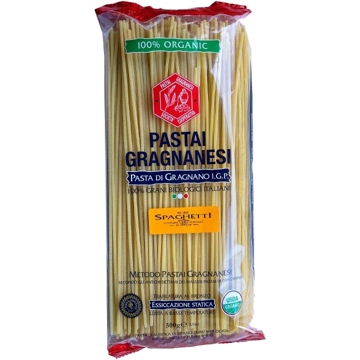 Spaghetti Pasta di Gragnano IGP Organic