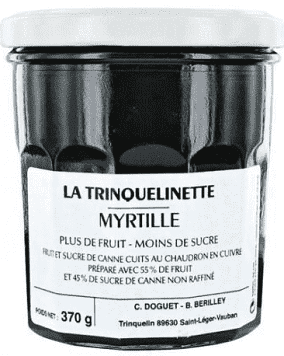 La Trinquelinette French Blueberry Jam
