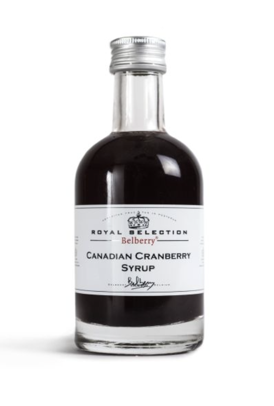 Belberry Fruit Syrup Canadian Cranberry 200ml.