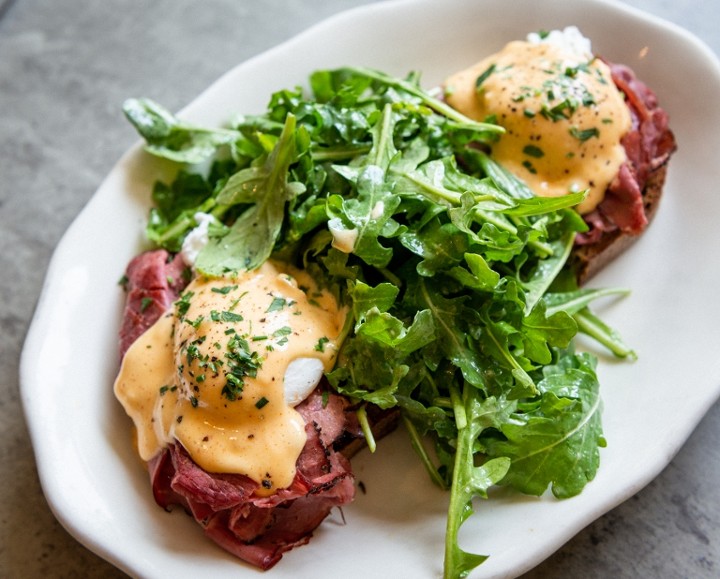 Pastrami Benedict