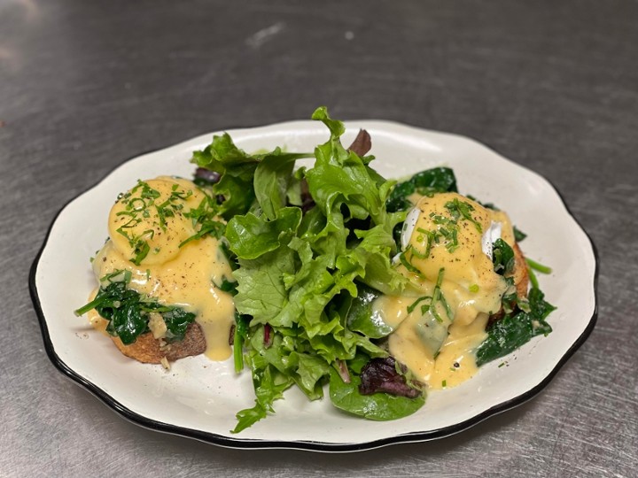 Eggs Florentine Benedict