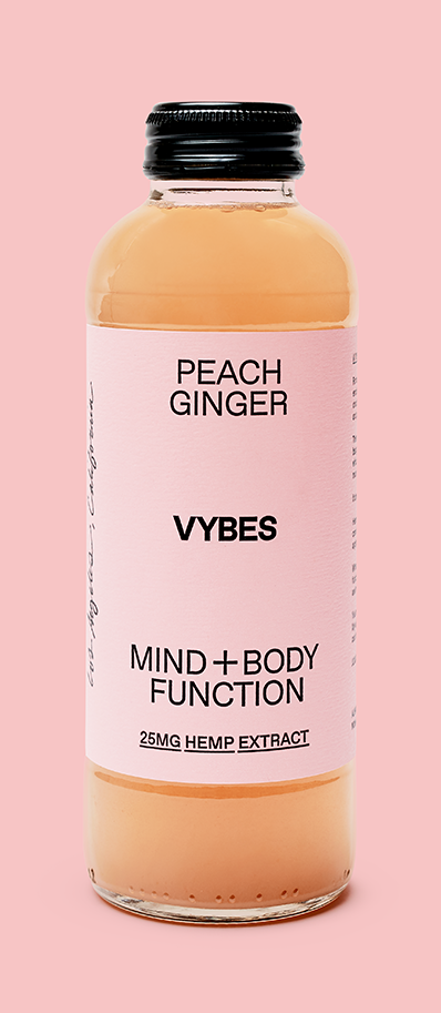 VYBES Peach + Ginger