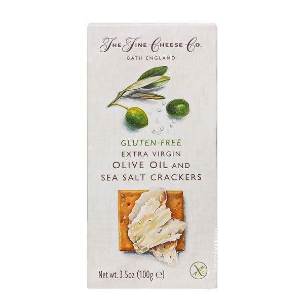 Gluten Free Olive Oil & Sea Salt Crackers, The Fine Cheese Co.