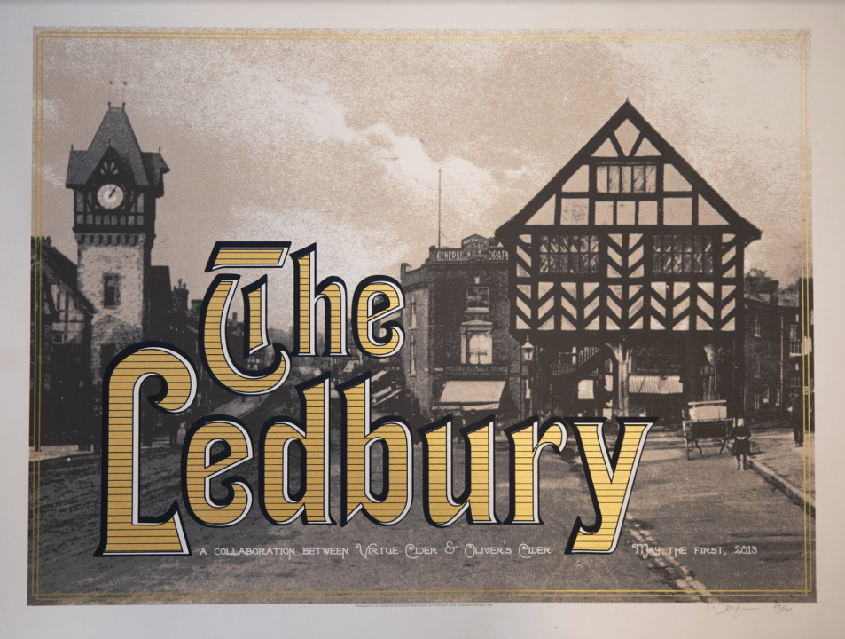 Ledbury England Poster