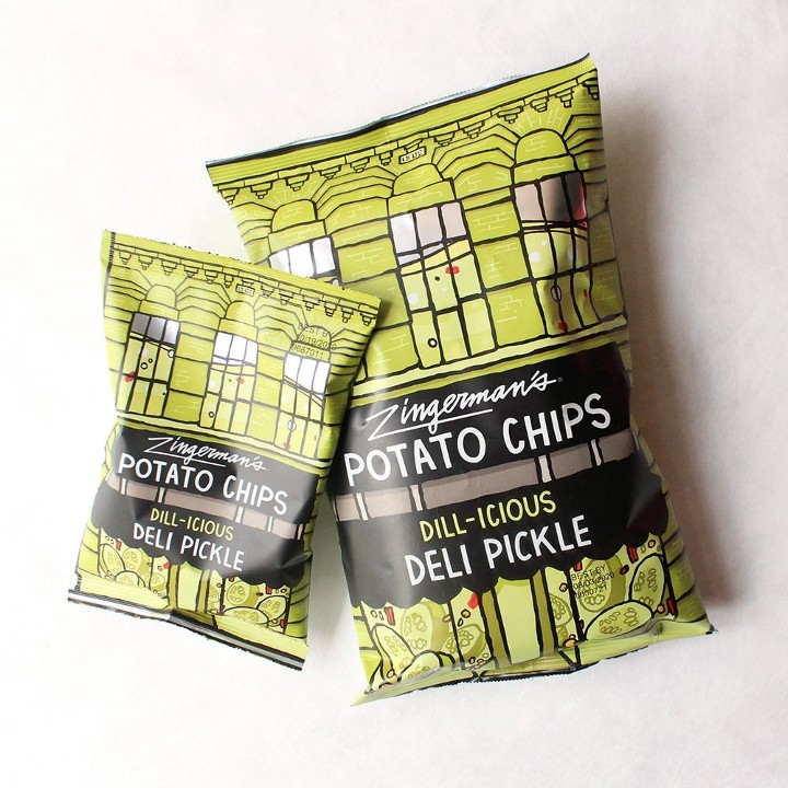 Single Size, Zingerman's Dill-icious Deli Pickle Potato Chips