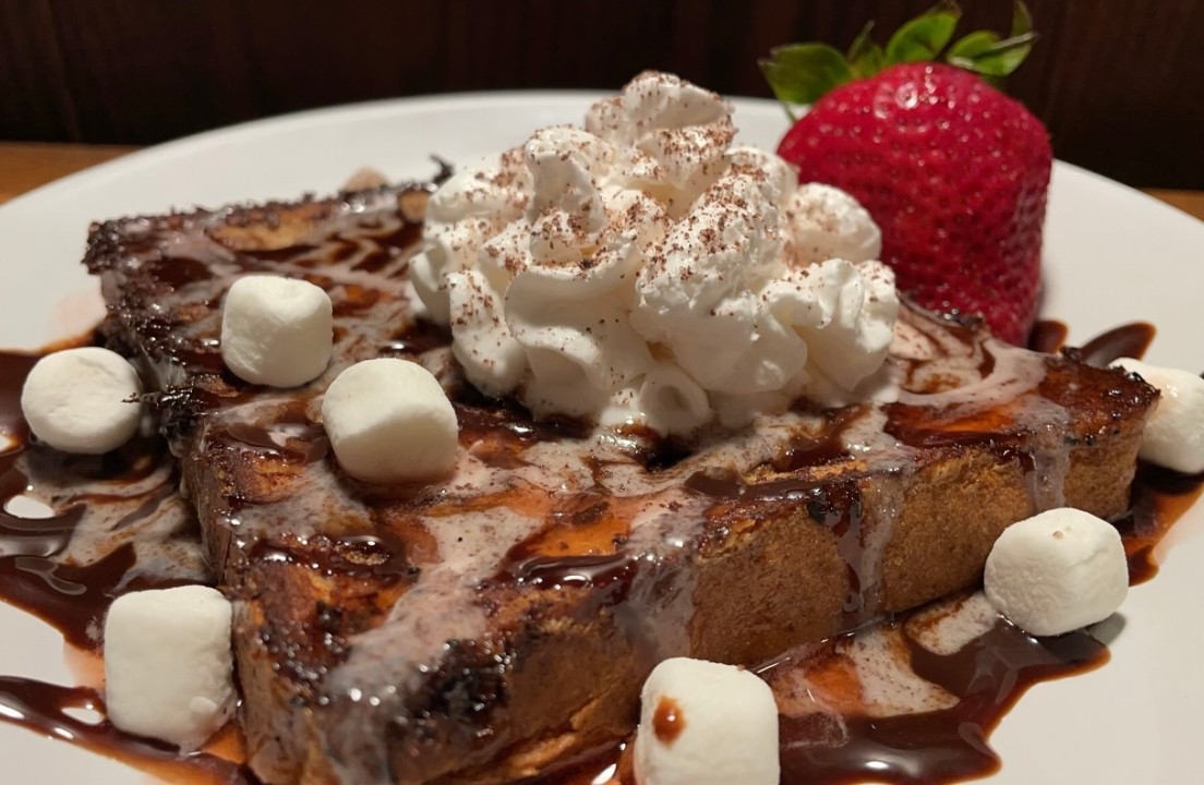 Mexican Hot Chocolate French Toast
