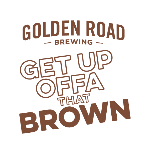 Get Up Offa That Brown 32oz Growler Fill