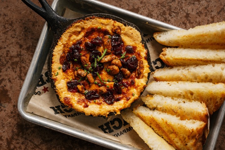 Baked Goat Cheese & Rustic Bread