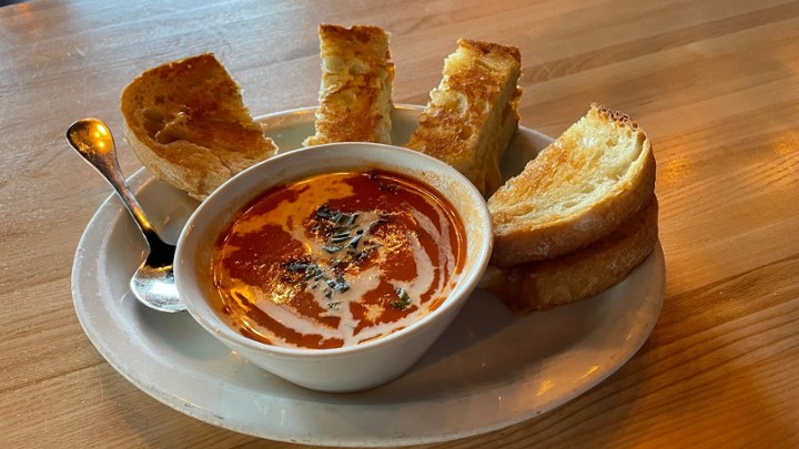 Grilled Cheese & Tomato Soup