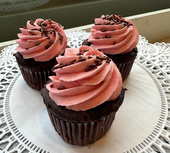 Chocolate Raspberry Cupcake