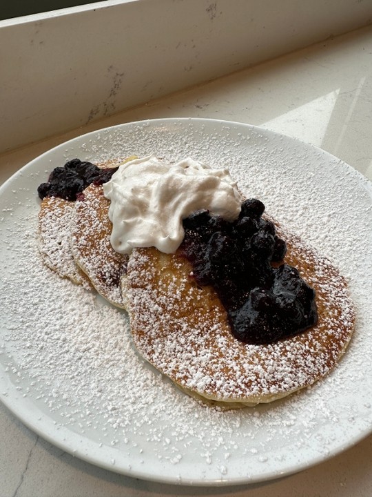 Summer Blueberry Hot Cakes