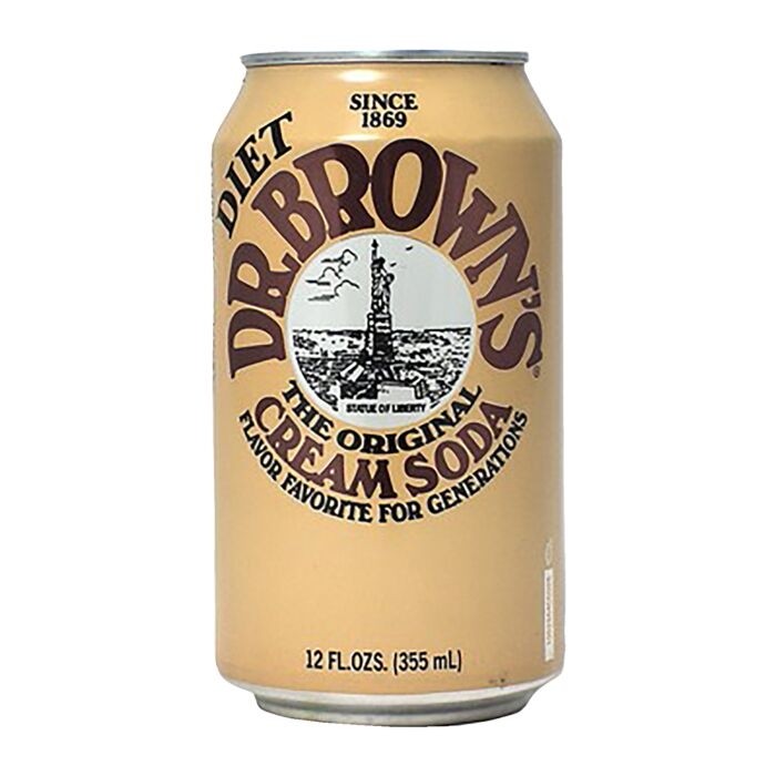 Dr. Brown's Cream Soda Diet Can